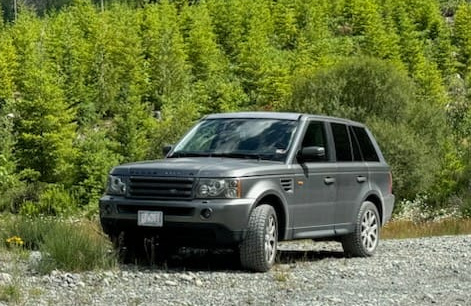 Donated vehicle for Ukraine support